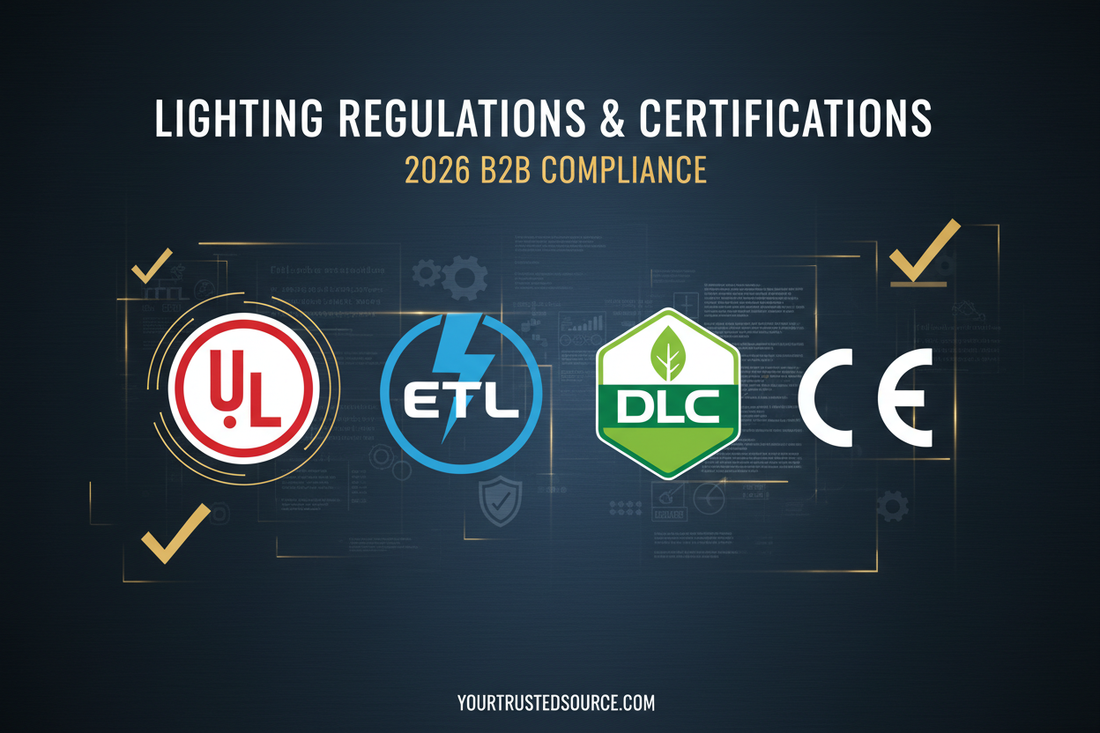 ETL, UL, DLC & CE: A Contractor's Guide to LED Lighting Certifications in North America