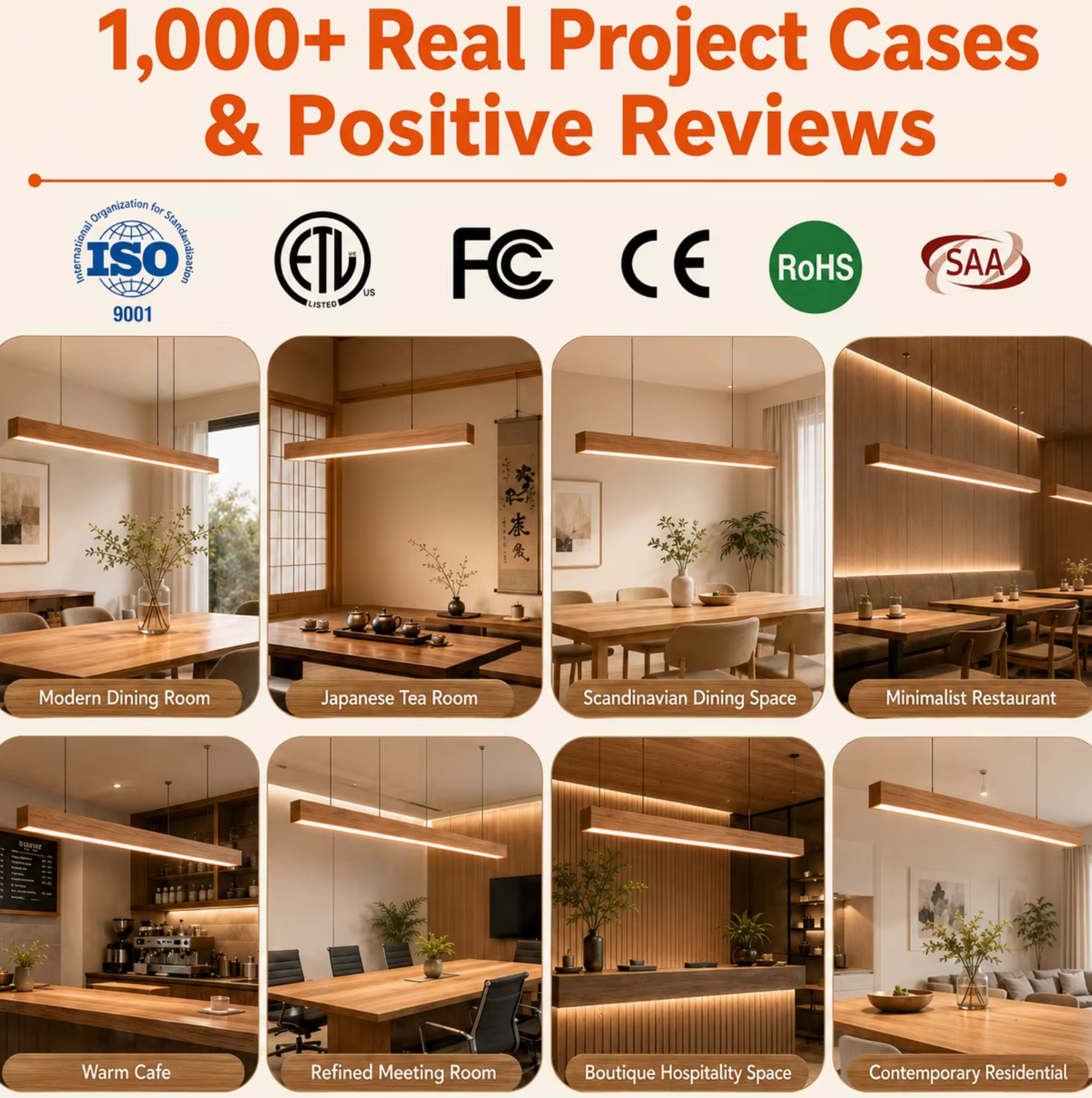 Wooden Linear Pendant Lamp High Quality Non-Scab Black Wood - hand carving wood material close-up beech wood grain layers natural texture wooden decorative lighting since 2008