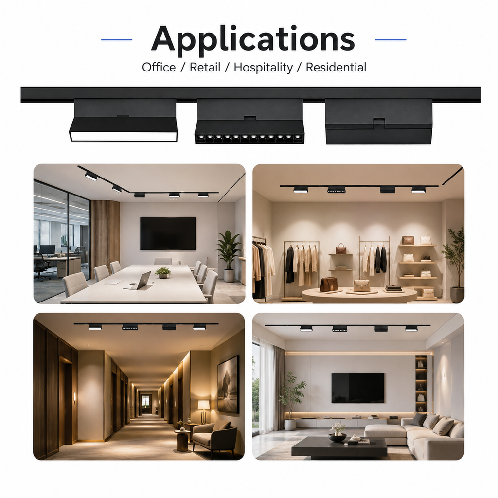 MEM Series - Dimmable TRIAC 0-10V DALI and 2700-5000K tunable with 2.4G TU YA DALI DT8 smart control COB Philips 120lm/W CRI>90 and power brand