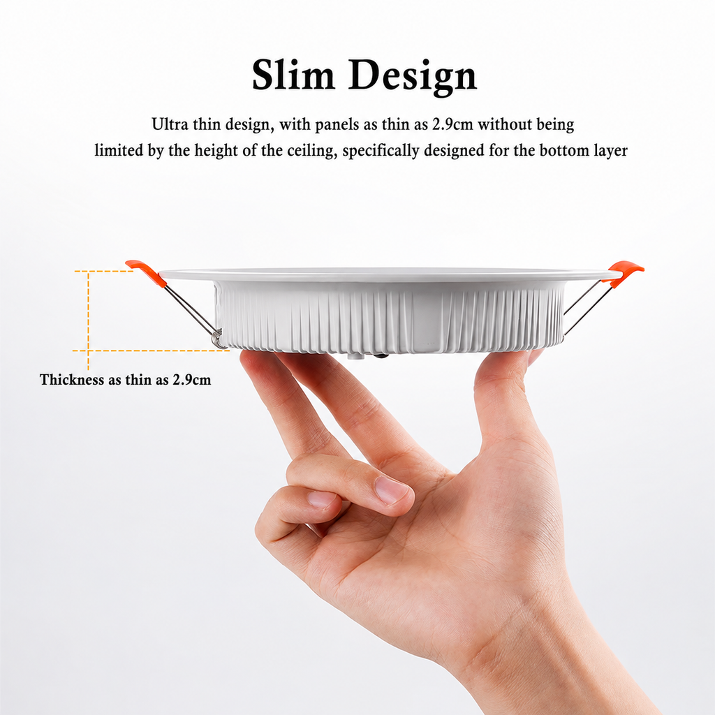 HDL Series - Slim Design 2.9cm thickness demonstration held in hand