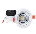 DANSTEC 4-Inch COB LED Adjustable Downlight | CCT Tunable 3000K-5000K | IP44 | DA-FDL7W